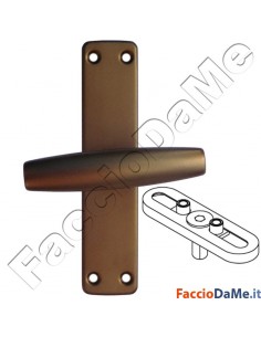 Maniglie Cremonesi per Porte e Finestre Serie Standard in Alluminio Anodizzato Bronzo 2