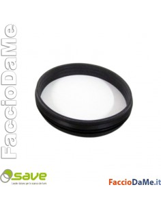 10 Guarnizioni Silicone Save per Tubi e Raccordi a Stufe Pellet Diametro 8cm