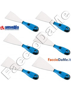 Spatola per Stucco Fusion Acciaio Inox Ausonia Varie Misure