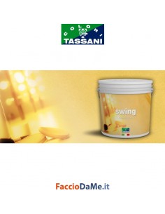 Effetto Decorativo Tassani SWING Sabbiato Fine Finitura Acqua BASE ARGENTO 1 litro