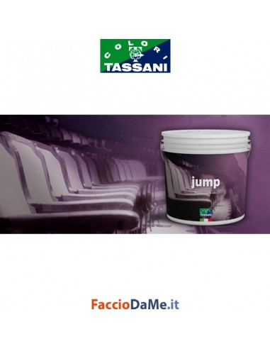Effetto Decorativo Tassani JUMP Sabbiato Finitura ad Acqua BASE ARGENTO 1 litro