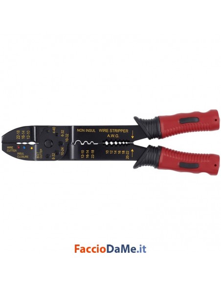 Pinza Multifunzione per Capicorda Isolati 230mm Kreator KRT615101