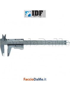 Calibro Ventesimale a Corsoio Composto a Pulsante 4 funzioni 150x40mm Idf
