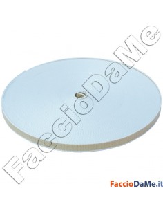 Cintino Corda per Tapparelle Cinghia Avvolgili Persiane Avorio 50mt x 16-18mm