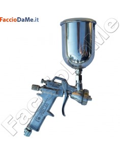 Aerografo Spray Gun Asturo Serie PRIMA 297 500cc Serbatoio Superiore in Alluminio