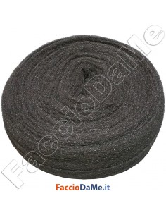 Lana Acciaio Nazionale Grossa per Levigare Pulire Scrostare 75gr 2,5kg a Scelta