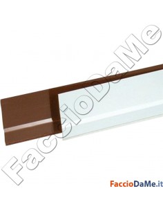 Paraspiffero Adesivo in PVC Morbido con Inserto per Pavimenti Parquet Moquette