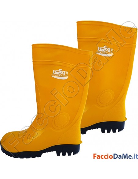 Stivale Antinfortunistico a Norma EN 20345 S5 in PVC con Puntale Lamina Antiforo