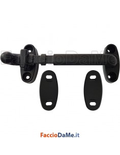 Socchiudi Finestra Controfinestra Manuale a Due Ante Bruco in ABS Colore Nero