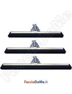 Spingiboiacca Spingiacqua in Metallo e Gomma Doppia Misure 45 55 75 cm a Scelta