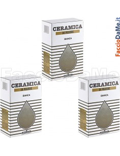 Ceramica in Polvere Bianca Terracotta Stampi e Modelli in Rilievo 3pz Rassasie