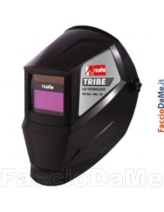 Maschera per Saldatura con Vetro Autoscurante Fisso MMA-MIG-MAG-TIG Tribe Telwin - SPEDIZIONE GRATUITA