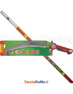 Sega Segaccio per Potatura Saw Pro 370 + Asta Telescopica ZMW4 Wolf Garden