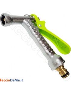 Pistola Lancia per Irrigazione in Metallo Cromato Attacco Rapido Ottone 476B Colortap