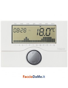 Cronotermostato Elettronico ClimaRadio Controllo Tempertura Ambiente Vimar 01910