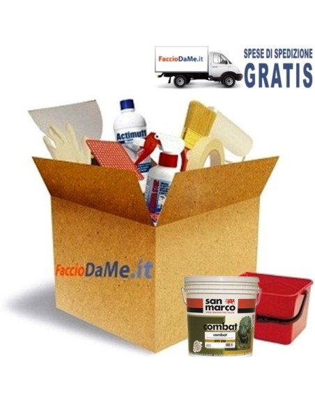 Kit Trattamento Antimuffa per Pareti - SPEDIZIONE GRATUITA