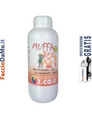 Kit Trattamento Antimuffa per Pareti - SPEDIZIONE GRATUITA