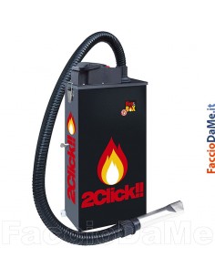 Aspiracenere Professionale Ignifugo Salvaspazio 1000 watt Fire&Box 2Click W8030 - SPEDIZIONE GRATUITA