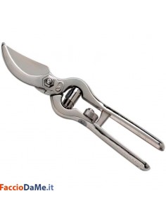 Forbice da Vigna Professionale in Acciaio Forgiato Spalla Lucida 23cm Ausonia 31166 2