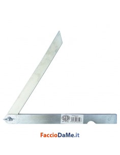 Squadra Falsa con Lama Scorrevole Regolabile in Acciaio Lama 30cm Seb 1970