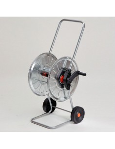 Carrello Avvolgitubo con Ruote Rullo e Telaio in Acciaio Zincato Agrati 212 2