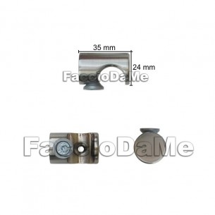 Supporti in Acciaio Inox per Tende da Parete o da Soffitto 3 Modelli Diversi a Scelta 2