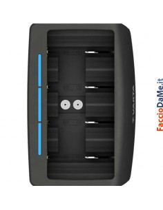 Caricabatterie Universale per Batterie 2 o 4 Pile AA AAA C D o 1x 9v Varta 57648 2