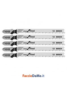 Lama Lame per Seghetto Alternativo Plastica Legno Bosch T101A T101B T101D 2