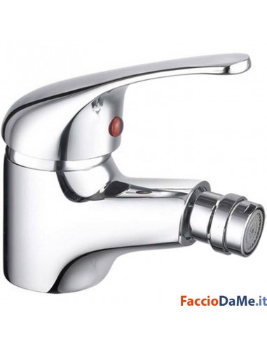 Miscelatore Rubinetto Monocomando Bidet Cromato Hydrall Serie Delfina H235-D20