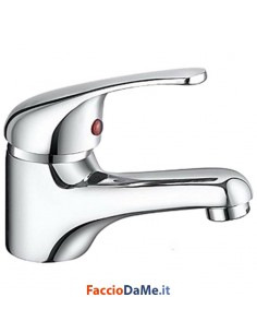 Miscelatore Rubinetto Monocomando Lavabo Hydrall Cromato Serie Delfina H235-D10