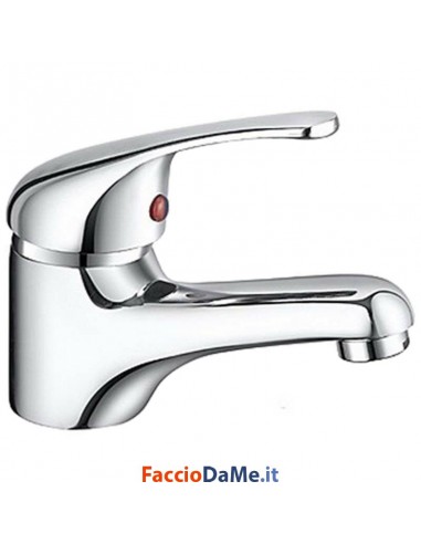 Miscelatore Rubinetto Monocomando Lavabo Hydrall Cromato Serie Delfina H235-D10