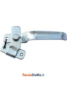 Maniglia Blocco Reversibile Ambidestra Zincata 1pz 10pz a Scelta Comunello