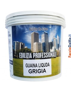 Guaina Liquida Impermeabilizzante Elastica e Impermeabile Grigia 4 litri Italcolor