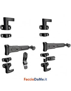 Set Kit Spagnoletta Curva VN S/1005 Finitura Nero Tecnostamp 8-907-05 A0145100502
