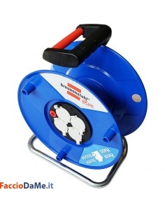 Avvolgicavo Vuoto Garant con Cavalletto e Spia di Controllo Meccanico Brennenstuhl - SPEDIZIONE GRATUITA