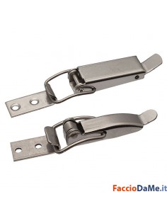 Chiusura Chiusure a Leva Rigide in Acciaio Inox 18/10 Varie Misure