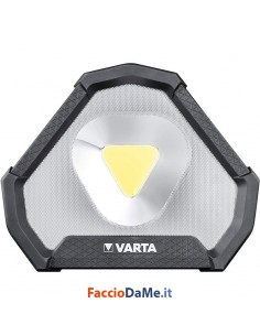 Torcia da Lavoro Proiettore Batterie Ricaricabili Work Flex Stadium Varta 18647