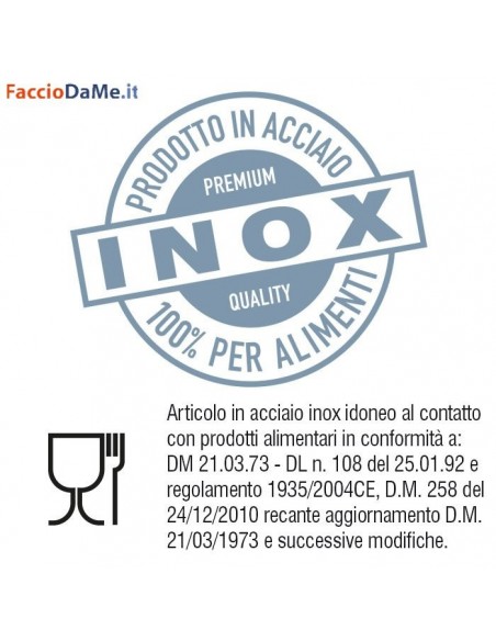 Set Utensili Barbecue Composto da Pinza Paletta Forchettone Accaio Inox Verdelook Cod. 765/15