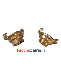 Raccordi rapidi femmina e maschio in ottone Colortap 2