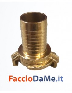 Raccordo Rapido Portagomma in Ottone Varie Misure Colortap