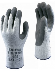 Guanti da Lavoro Antifreddo con Polso Elastico Showa Thermo 451 Taglia 9 - 10