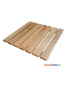 Pedana Tavola in Legno per Piatto Doccia Quadra 57X57 cm Dianflex