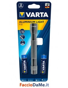 Torcia Aluminium Light F10 Robusta in Alluminio Varta 16627