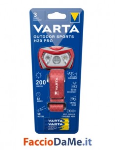 Torcia Outdoor Sports H20 PRO per una Visione Notturna Varta 17650