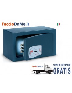 Cassaforte da Mobile Mini Safe con Chiave a Doppia Mappa Technomax
