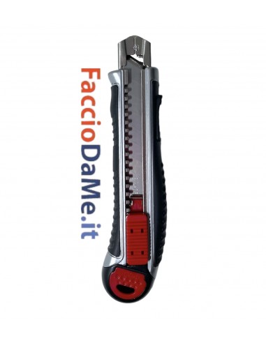 Cutter in Lega di Zinco con Appendice 18 mm con 5 Lame di Ricambio Banko