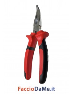 Pinza a Becchi Tondi Piegati Lunghezza 160 200 mm Banko Prof 2