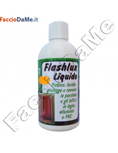 Pulisce Lucida Protegge Legno Alluminio PVC Flashlux Liquido Chemical Roadmaster Italia - SPEDIZIONE GRATUITA