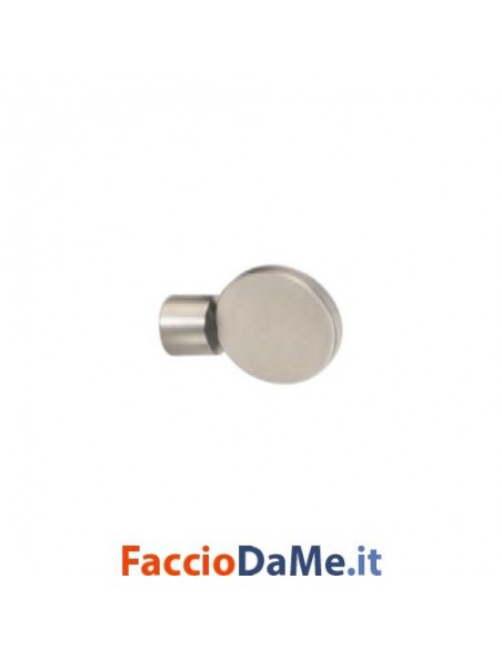 Bastoni per Tende in Acciaio Lucido Cromato Componibili Diam.16mm Lung.200cm