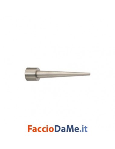 Bastoni per Tende in Acciaio SATINATO NICHEL Componibili Diam.16mm Lung.240cm